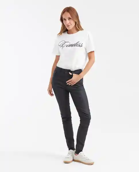 Jean Cosmo Femenino Azul Ultra Oscuro Talla 6 Chevignon