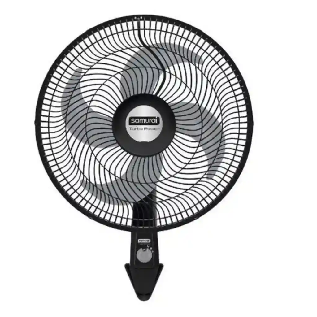 Ventilador De Pared Samurai Turbo Power Negro 18 Pulgadas