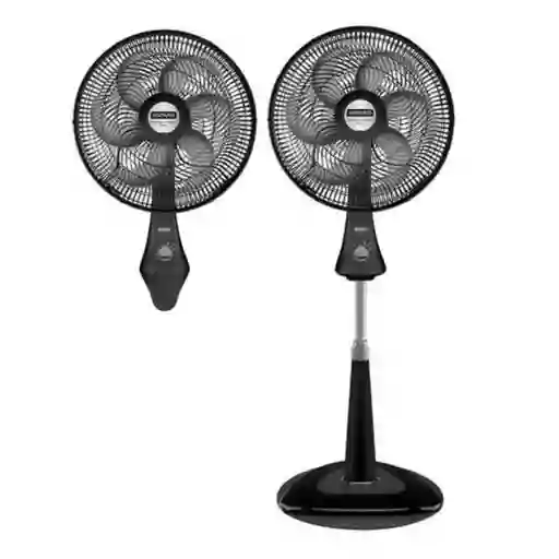Ventilador 2 En 1 Samurai Confort Maxx Plus Negro 18 Pulgadas
