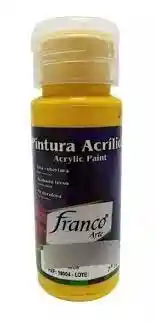 Pintura Acrilica Amarillo Primario 60cc