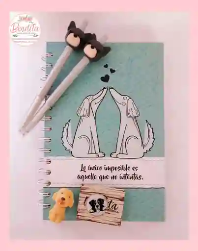 Cuaderno Perro Regalo