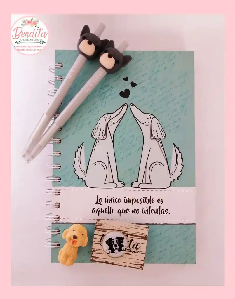 Cuaderno Perro Regalo