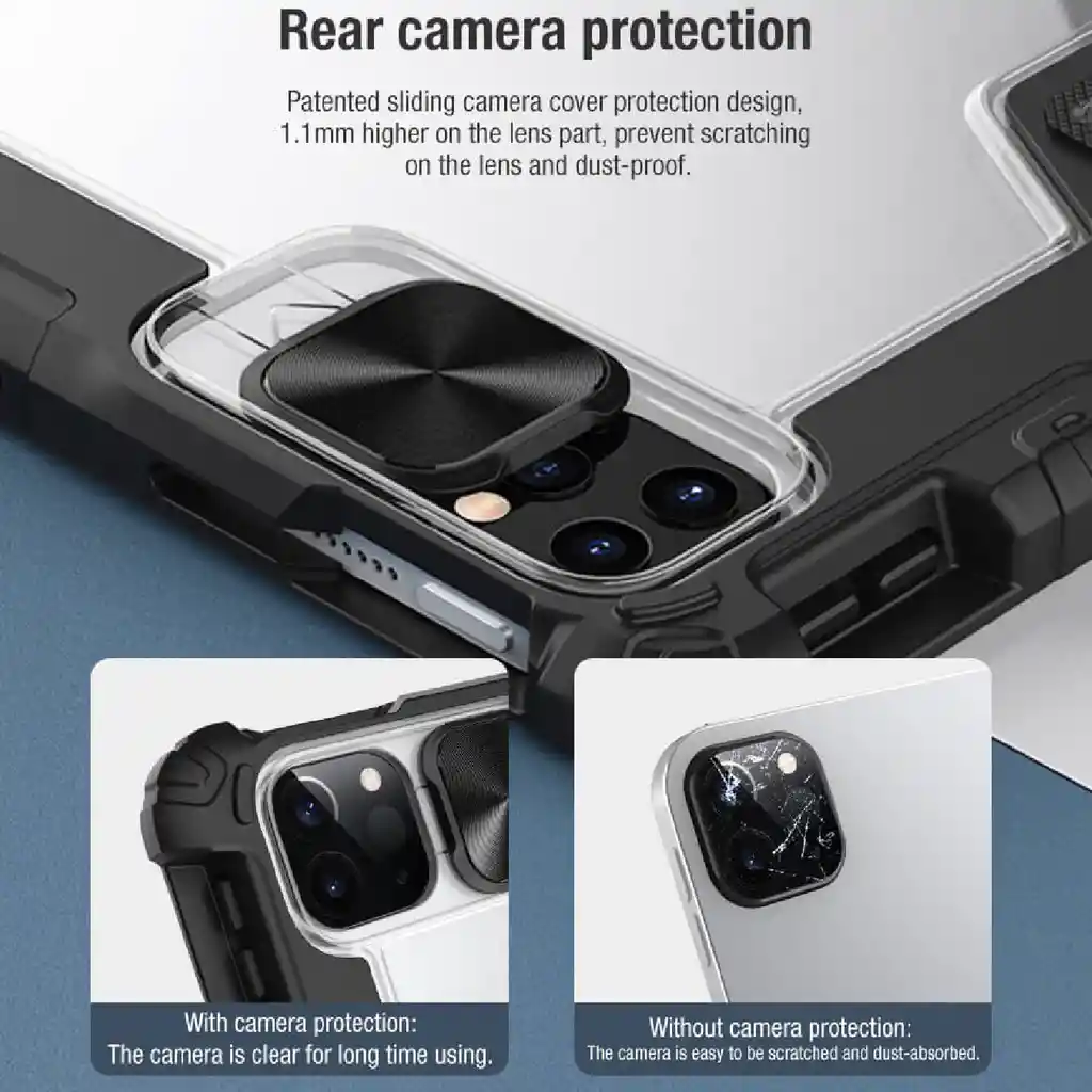 Protector Para Ipad Air 11 (2024), Air 5-4, Ipad Pro 11 (2020-2022) Nillkin Bumper Pro