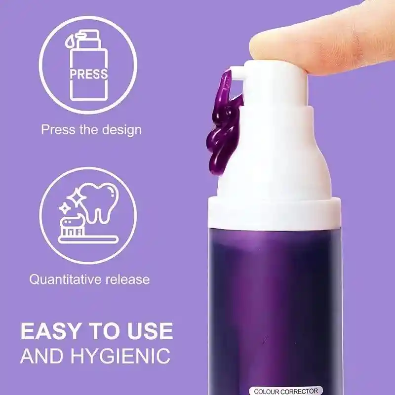 Blanqueador Dental Kit Crema Purple