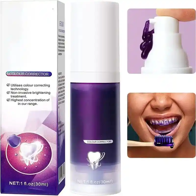 Blanqueador Dental Kit Crema Purple