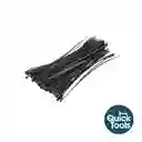 Amarre Plastico 100mmx2.5mm Negro