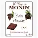 Monin Sirope De Chocolate Suizo - Swiss Chocolate 750 Ml (25.4 Fl Oz)