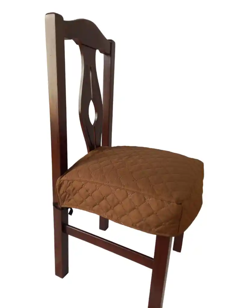 Set X 6 Protectores Sillas Comedor, Funda, Protector, Forro, Café