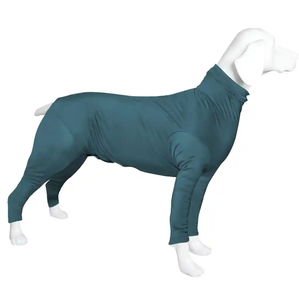 Enterizo Perro Con Mangas Azul Eter Talla Xl