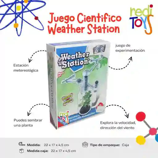 Juego Cientifico Weather Station