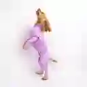 Enterizo Perro Con Mangas Lila Talla Xxs