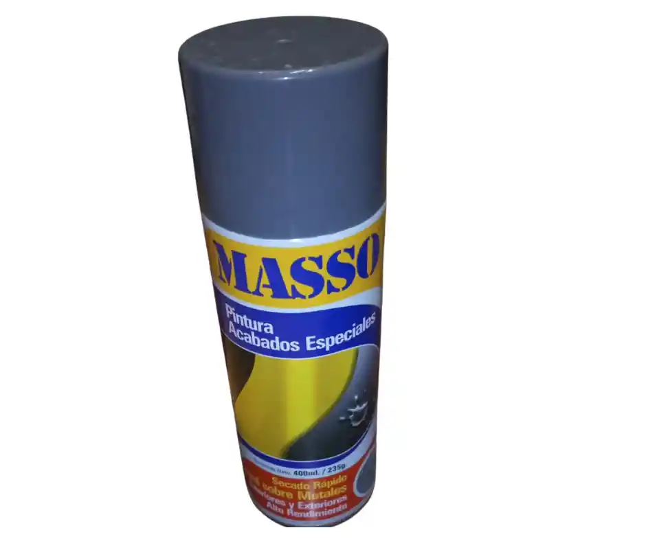 Pintura Aerosol Anticorosivo Gris Cod 91430 Masso