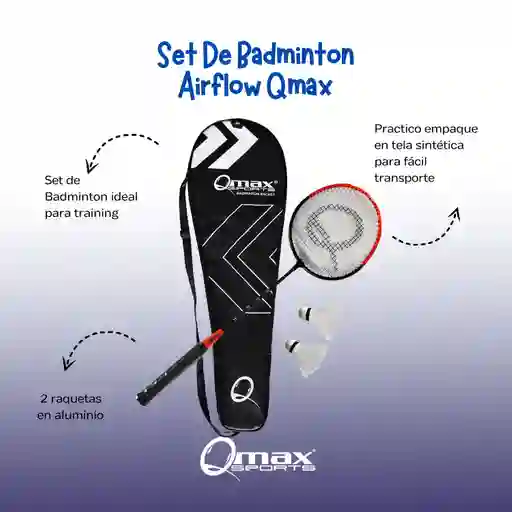 Set De Badminton Airflow Qmax