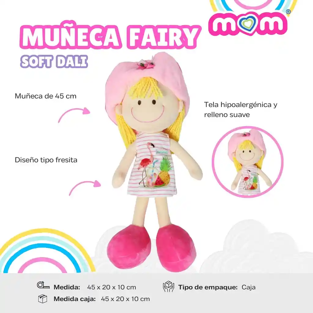 Muñeca Baby Soft Dali