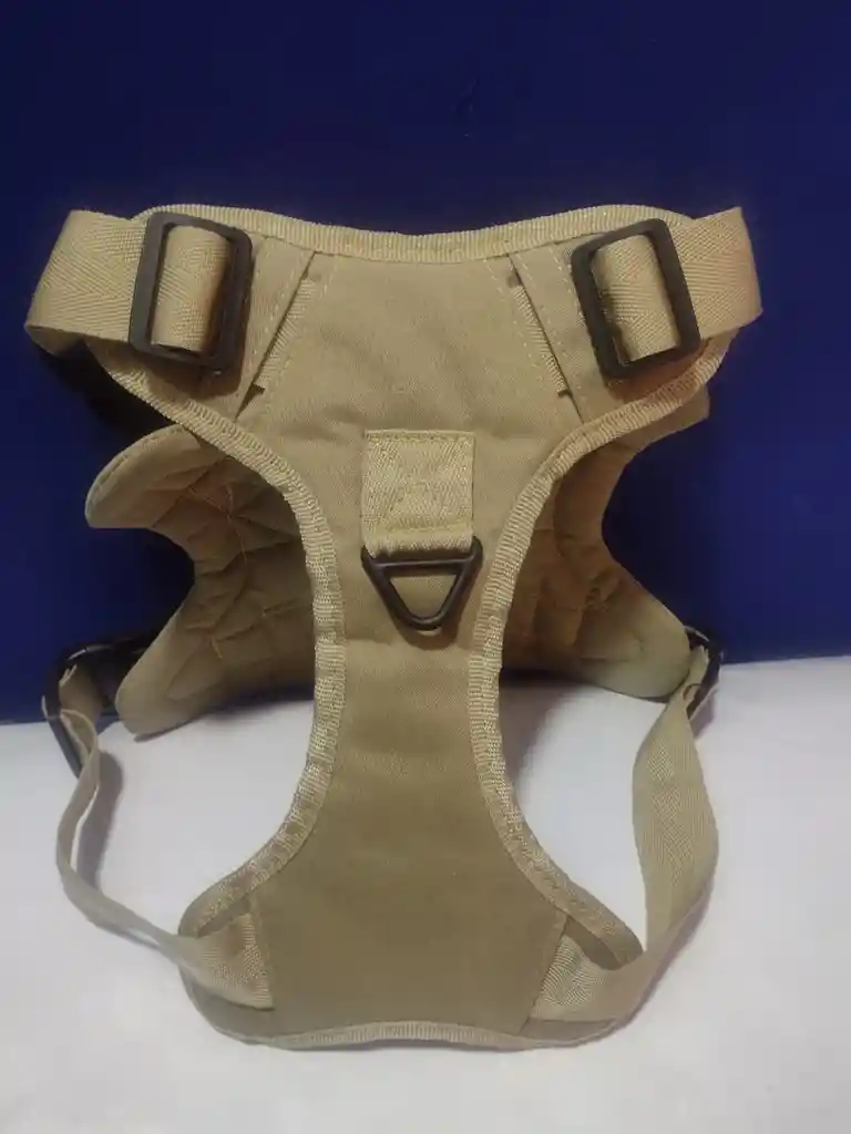 Arnes/ Pechera Color Camel Y Lila Talla M