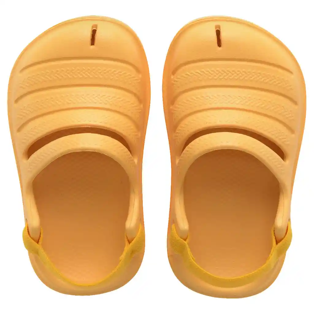 Chanclas Sandalias Havaianas Niños Niñas Baby Clogs Amarillo Talla 17