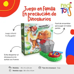 Juego En Familia Precaucion Dinosaurio