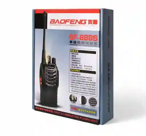 Radio Telefono Walkie Talkie Baofeng Bf-888s Uhf X2 Kit Completo