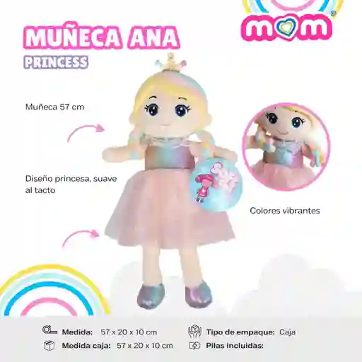 Muñeca De Trapo Ana Princess