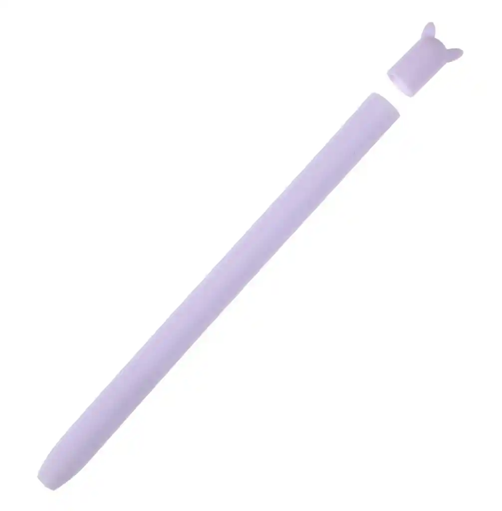 Estuche Silicona Apple Pencil 1 Y 2 (morado)