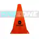 Cono Training Miyagi X5 Polietileno 23cm - M86059/ Naranja