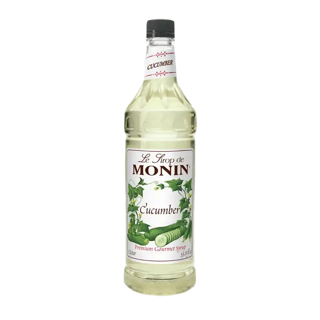 Monin Sirope De Pepino - Cucumber 1 L (33.8 Fl Oz)