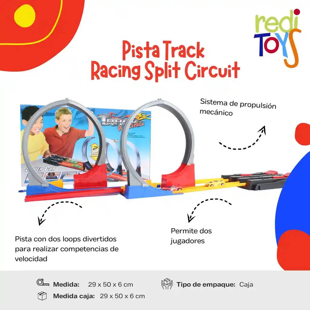 Pista Track Racing Split Circuit