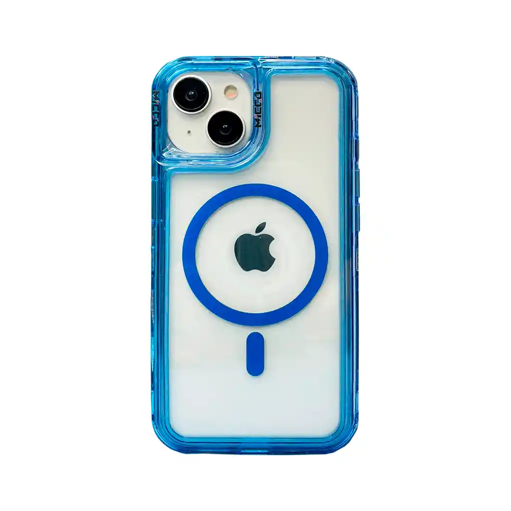 Estuche Magsafe Iphone 11 - 3 En 1 Azul