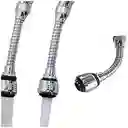 Extensión Grifo Llave 360 Grados Ahorro Agua Tubo Flexible