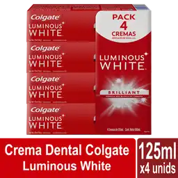 Colgate Crema Dental Blanqueadora Luminous White