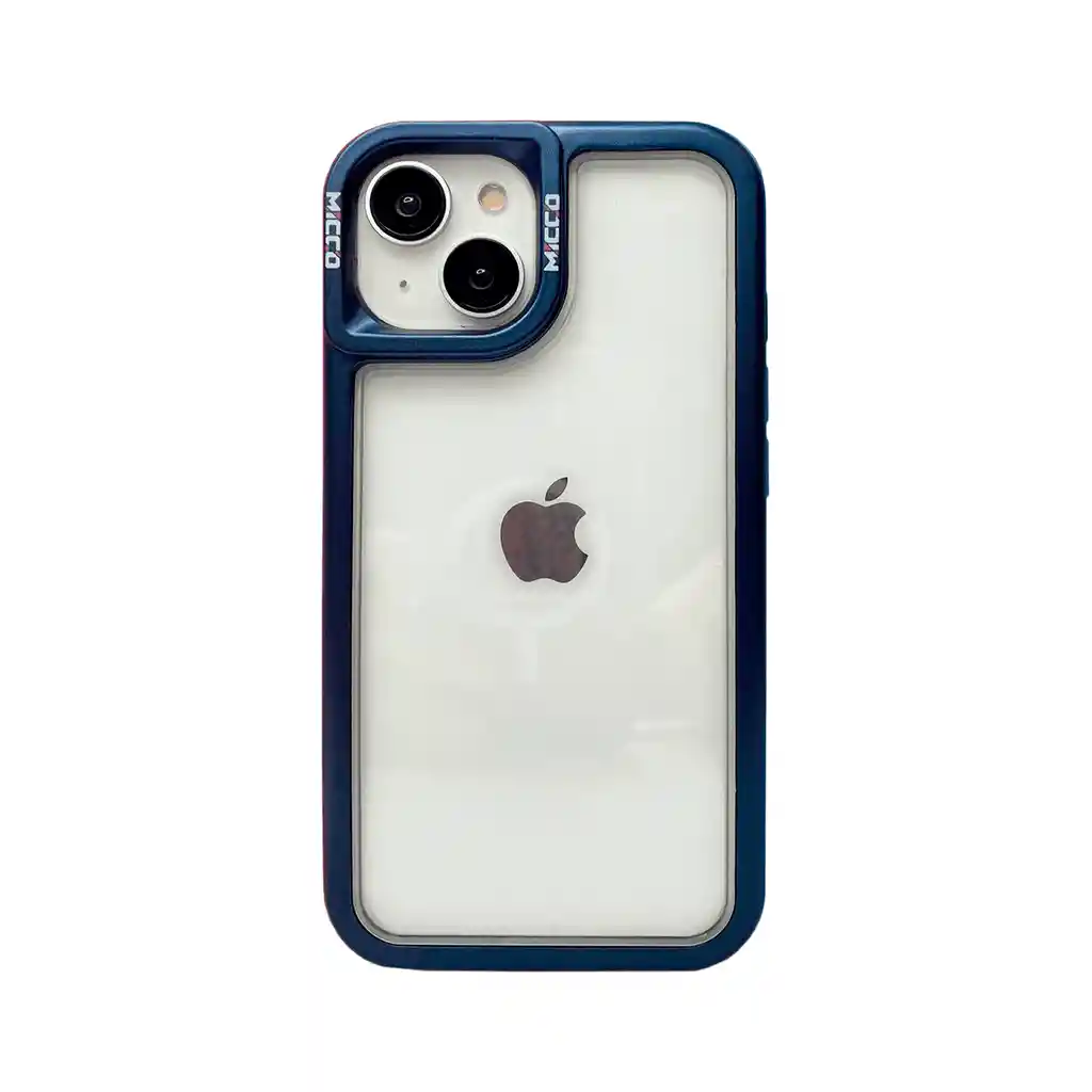 Estuche Iphone 15 Pro Max - 3 En 1 Azul