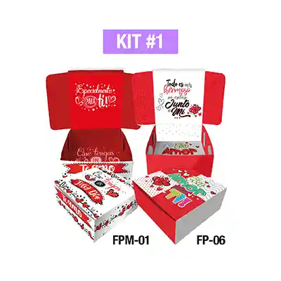 Empaques Para Regalos Sorpresa Fantasia Pequeña Kit 1