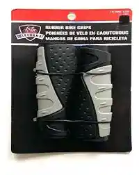 Mangos Para Bicicleta Bikerama Negros Con Gris