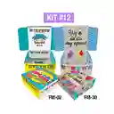 Empaques Para Regalos Sorpresa Fantasia Mediana Kit 12