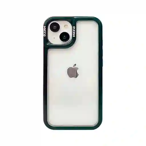 Estuche Iphone 15 Pro Max - 3 En 1 Verde