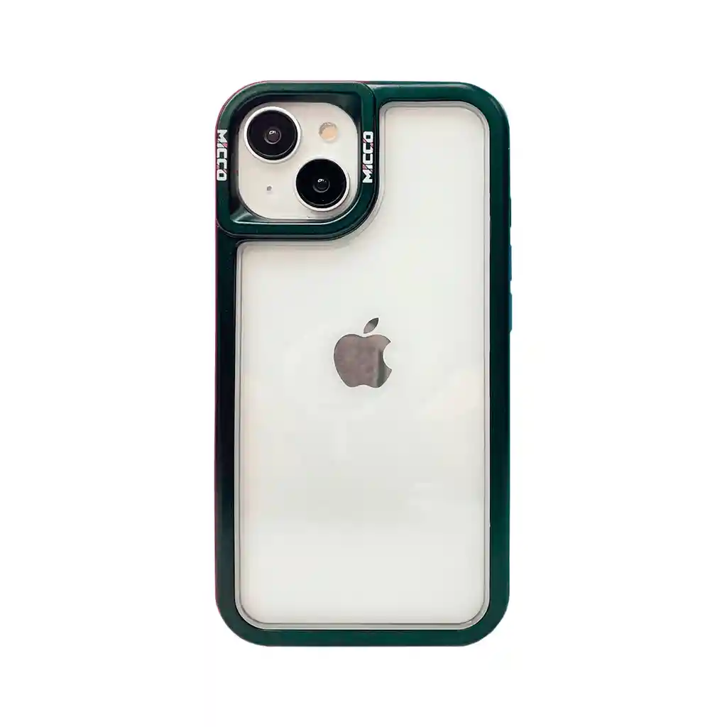 Estuche Iphone 14 - 3 En 1 Verde