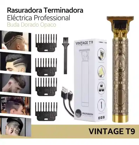 Maquina Para Cortar Cabello Y Barba Barbera Estilista Profesional