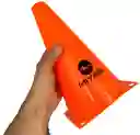 Cono Training Miyagi X5 Polietileno 23cm - M86059/ Naranja