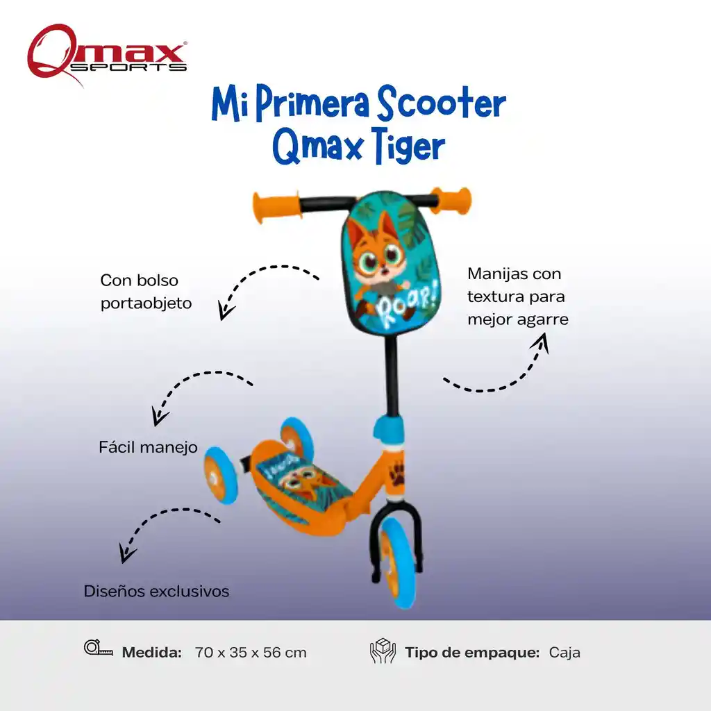 Mi Primera Scooter Qmax Tiger