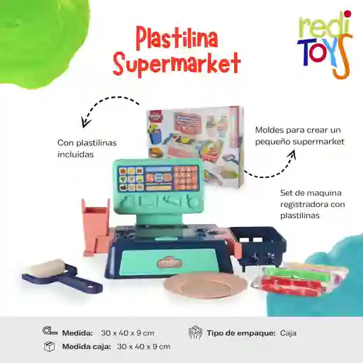 Set De Plastilinas Supermarket