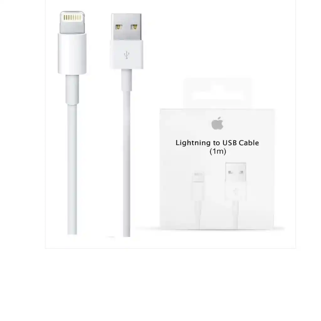 Cable Iphone Lightning Tipo Usb 1m