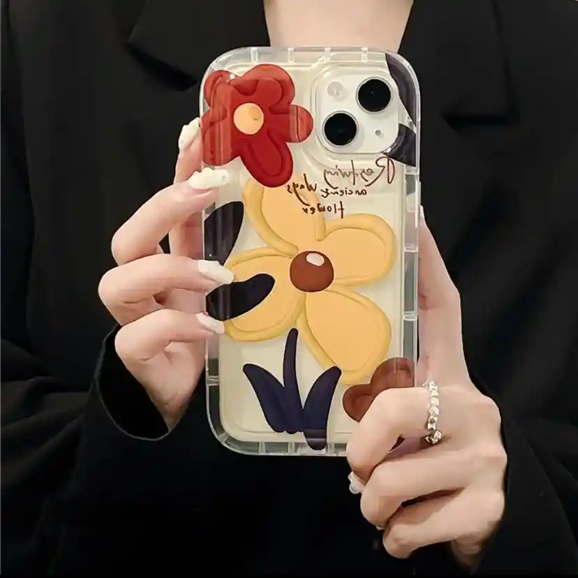 Funda O Case Para Iphone Flower (iphone 12)