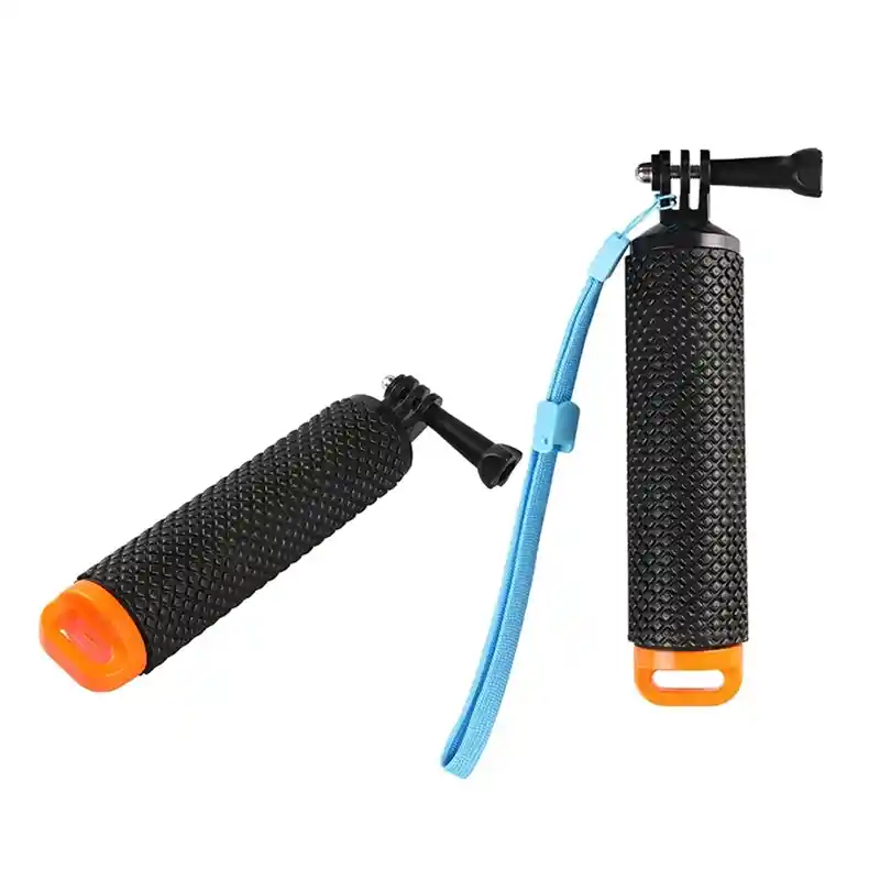 Empuñadura Flotante De Silicona Para Gopro Hero Naranja