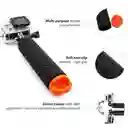 Empuñadura Flotante De Silicona Para Gopro Hero Naranja