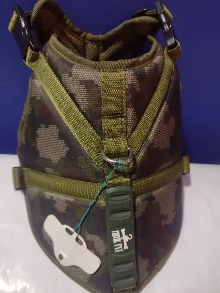 Arnes/ Pechera Para Perros Clasica Camuflado Talla M