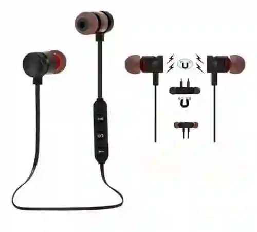 Audifonos Inalambricos Magneticos Con Bluetooth Go Tech