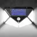 Lampara Led Solar Con Sensor De Movimiento Luz Recargable