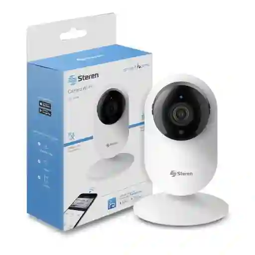 Camara De Seguridad Wi-fi Full Hd Fija Blanco Steren Original