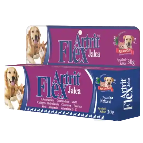 Artri Flex Jalea Mascotas Glucosamina Colageno Para Mascotas En Jalea 30gr Articulaciones Perros Y Gatos