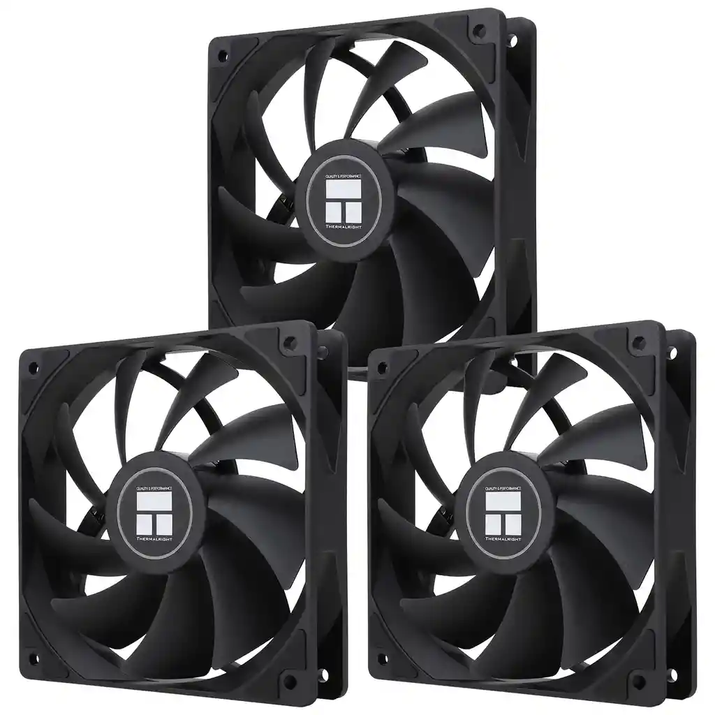 Ventiladores Thermalright Pc Cpu Chasis X3 120mm Pwm Disipador De Calor 4 Pines